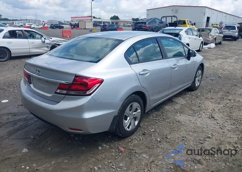 2015 Honda Civic Lx из США, поврежденный, VIN 19XFB2F57FE112362